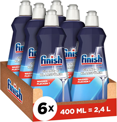 6x Finish Glanz- und Klarspüler (2,4 l) für 7€ (-18%)