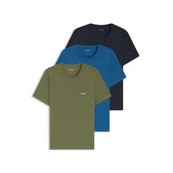 BOSS Herren T-Shirt 3er-Pack Classic (Rundhals, 100% Baumwolle)