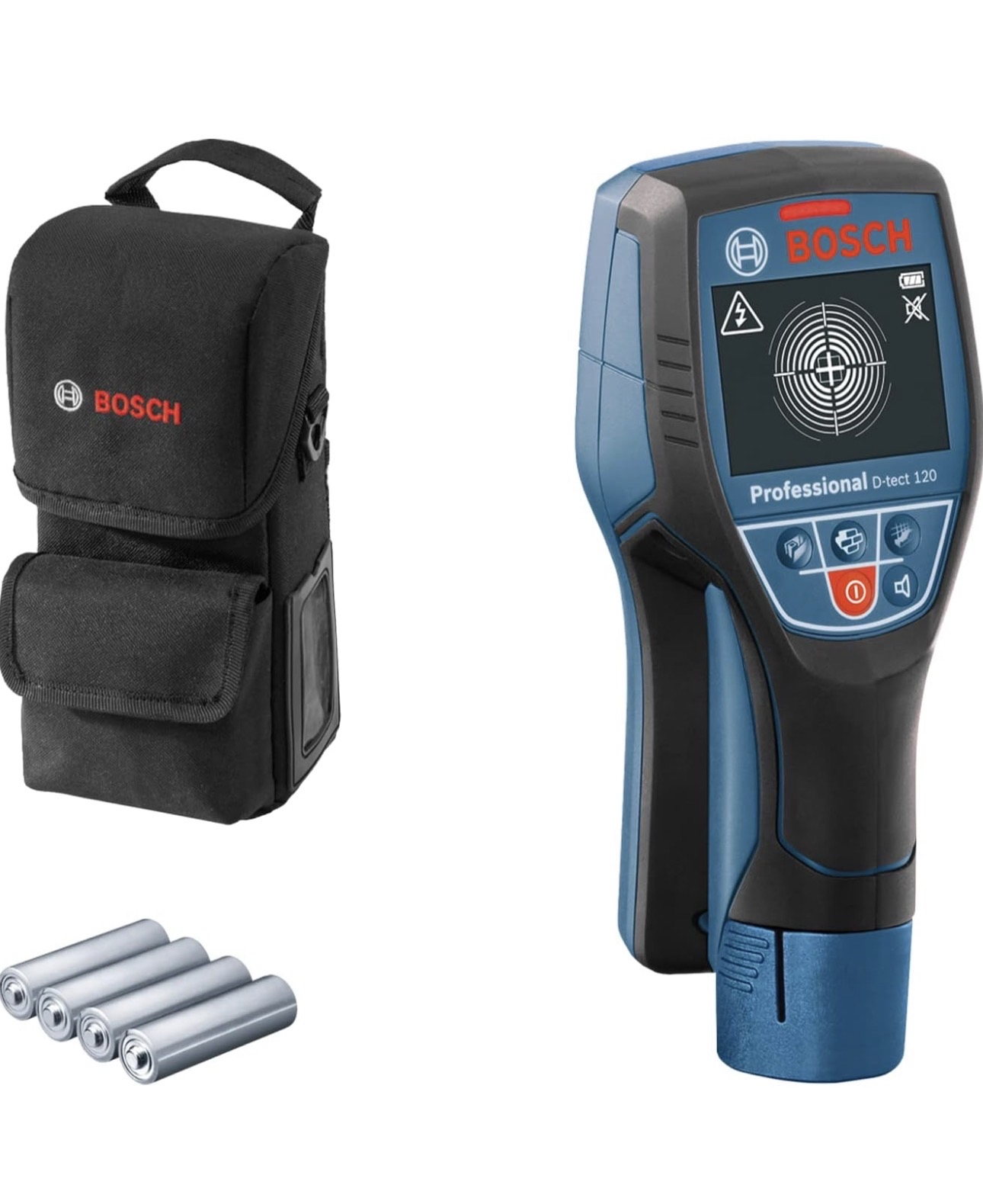 Amazon Retourenkauf mit Zustand “wie Neu“ Bosch Professional Ortungsgerät D-tect 120 inkl. Schutztasche