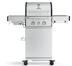 BURNHARD Gasgrill FRED Jr. Deluxe (Series 3) mit 900°C Brenner