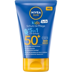 NIVEA SUN Kids Schutz & Pflege To Go LSF 50+ Sonnencreme (50 ml) für 3€ (-32%)