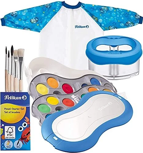 Pelikan Space+ Deckfarbkasten blau, 24 Farben für 15€ (-9%)