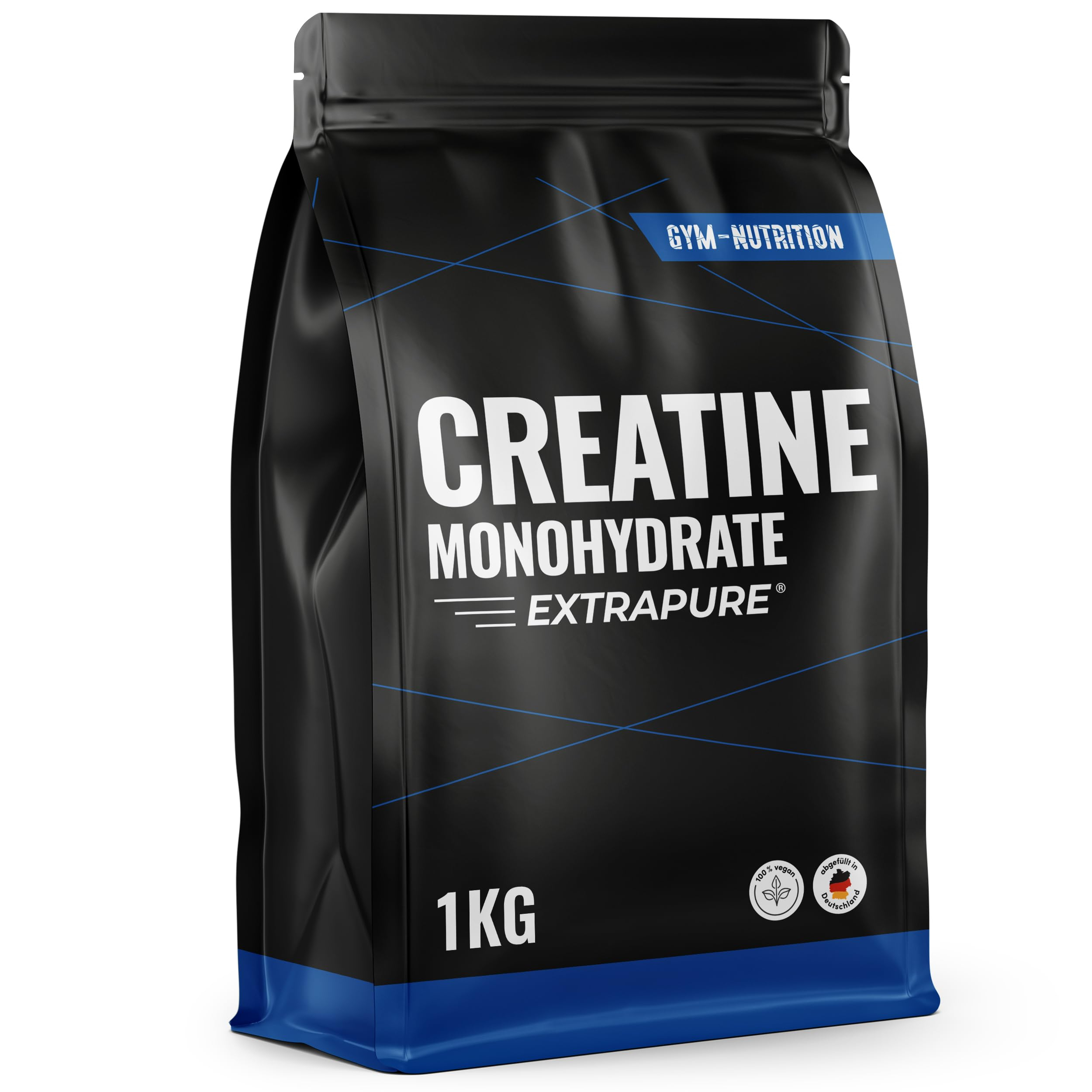 Creatin Monohydrat Pulver 1kg Gym Nutrition , Sparabo, personalisiert für 12€ (-22%)
