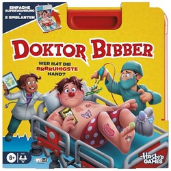 Doktor Bibber elektronisches Brettspiel mit Tragebox