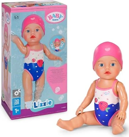 Zapf creation BABY born Puppe – Schwimmende Lizzie 30cm für 14€ (-7%)