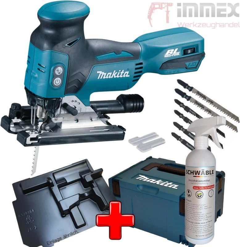 Makita DJV181ZJ Akku-Pendelhubstichsäge solo inkl. MAKPAC für 199€ (-13%)