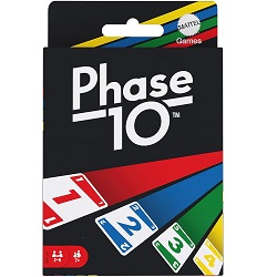 Mattel Games Phase 10 Kartenspiel für 7€ (-37%)