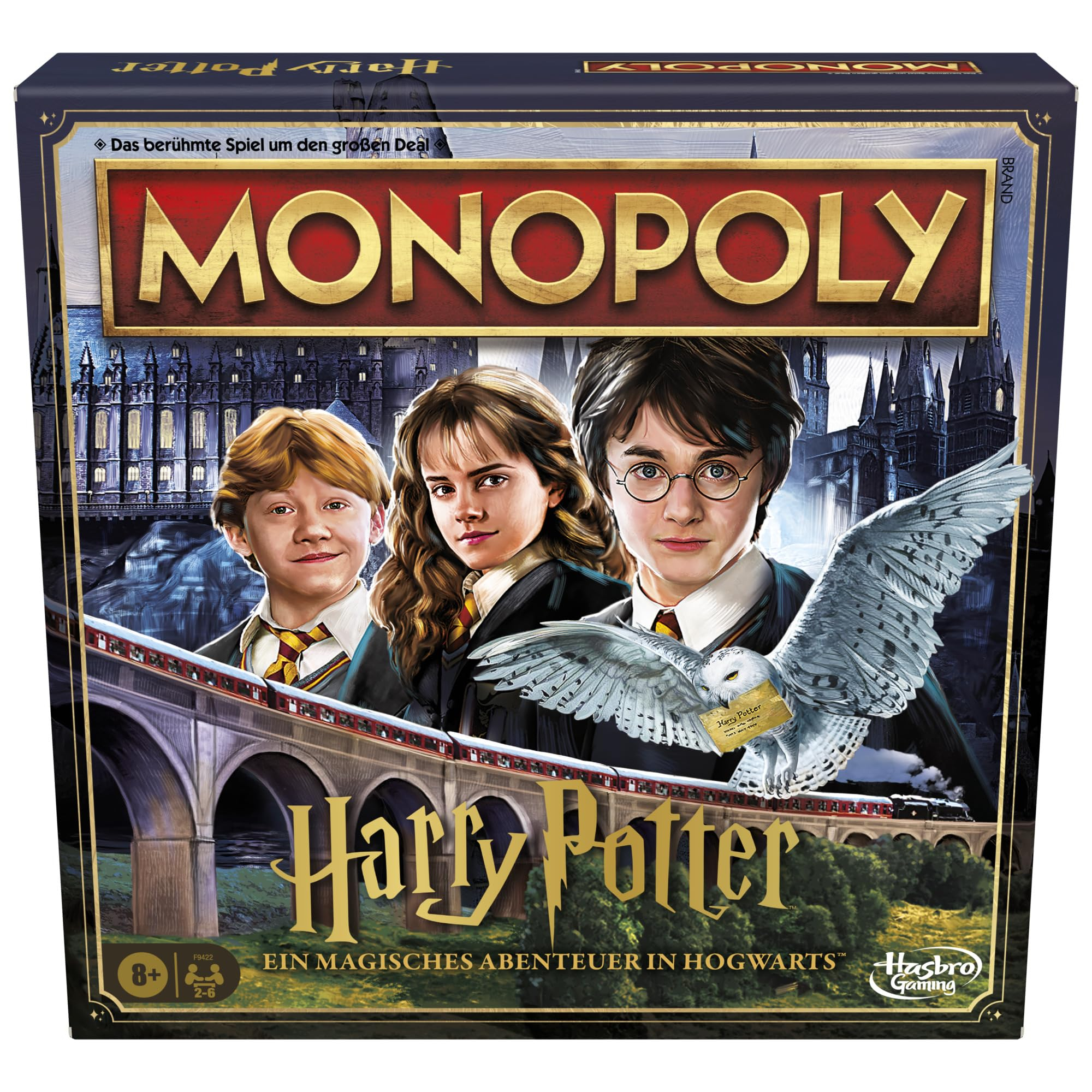 Monopoly Harry Potter Edition Brettspiel – Familienspiel für 2 bis 6 Spieler für 23€ (-41%)