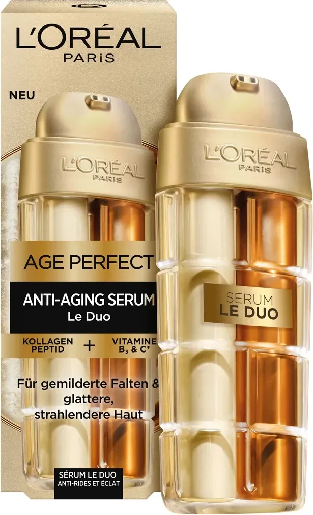 L’Oréal Age Perfect Anti-Aging Serum Le Duo, 30ml für 13€ (-16%)