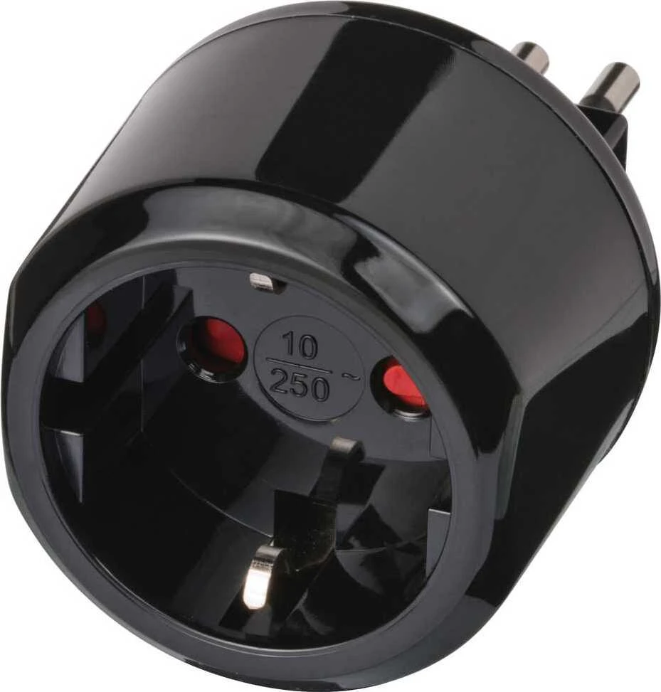 Brennenstuhl Travel Adapter Schutzkontakt/Italien für 3€ (-50%)