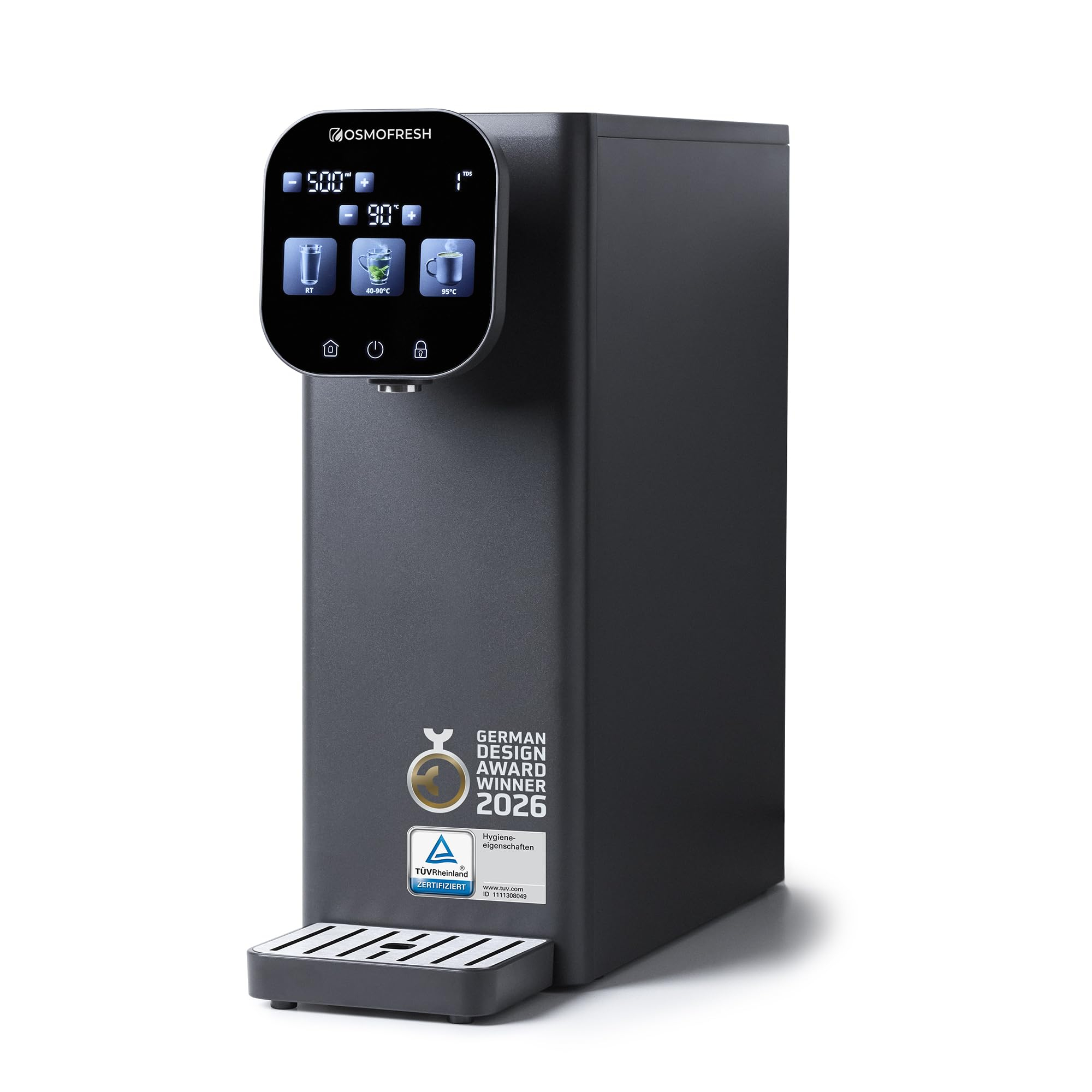 OsmoFresh Auftisch Osmoseanlage Fusion Stream | Heißwasserspender für 429€ (-14%)