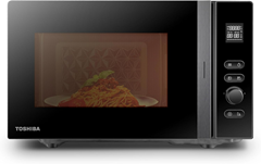 Toshiba Solo-Mikrowelle (20 L, 800 W, Schwarz) für 79€ (-22%)