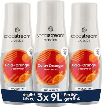 SodaStream Cola und Orange ohne Zucker Sirup 440ml für 4€ (-27%)