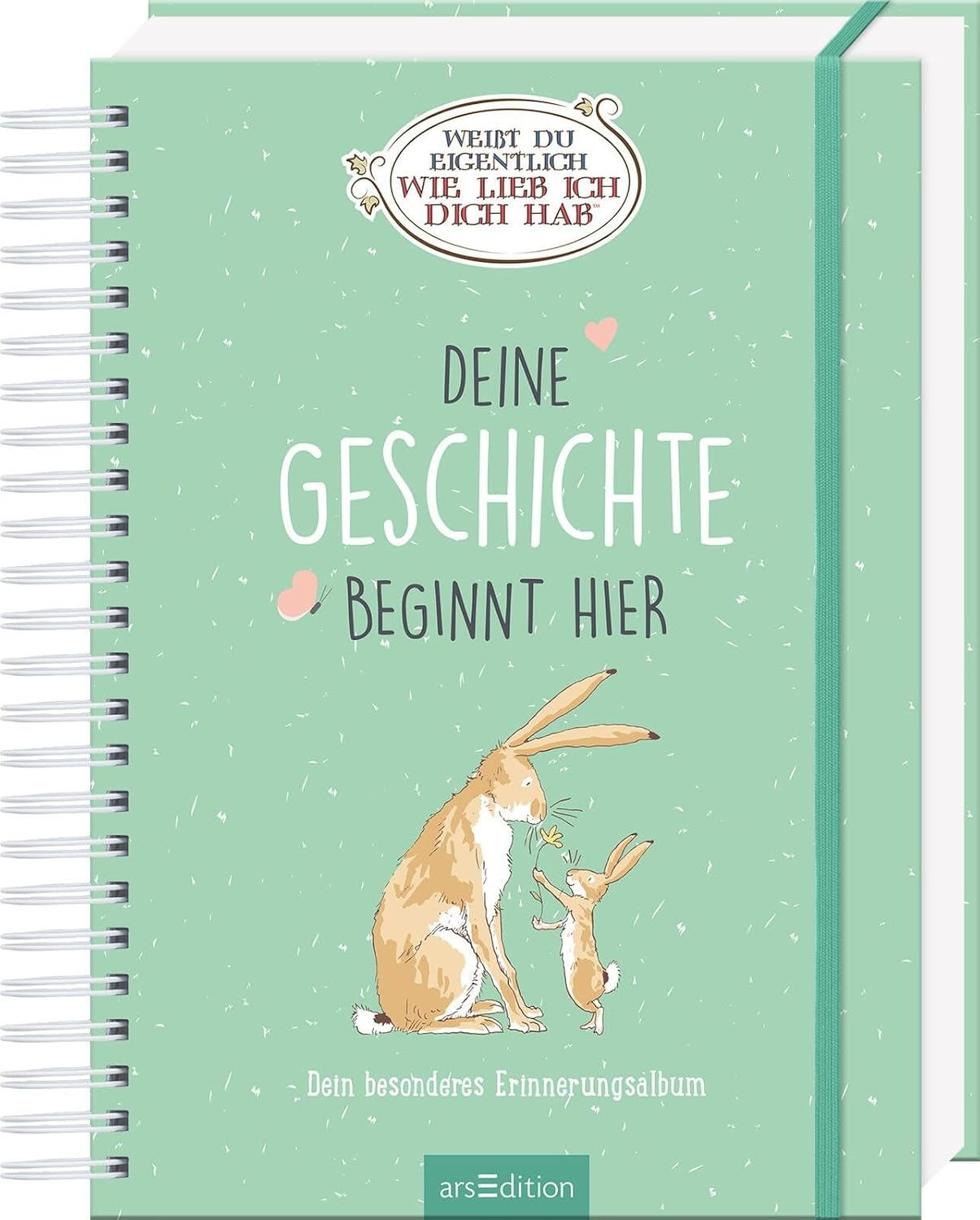 Dein besonderes Erinnerungsalbum: Weißt du eigentlich, wie lieb ich dich hab? für 9€ (-38%)