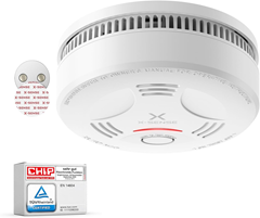 X-Sense Rauchmelder (10 Jahre Batterie, Magnethalterung) für 13€ (-11%)