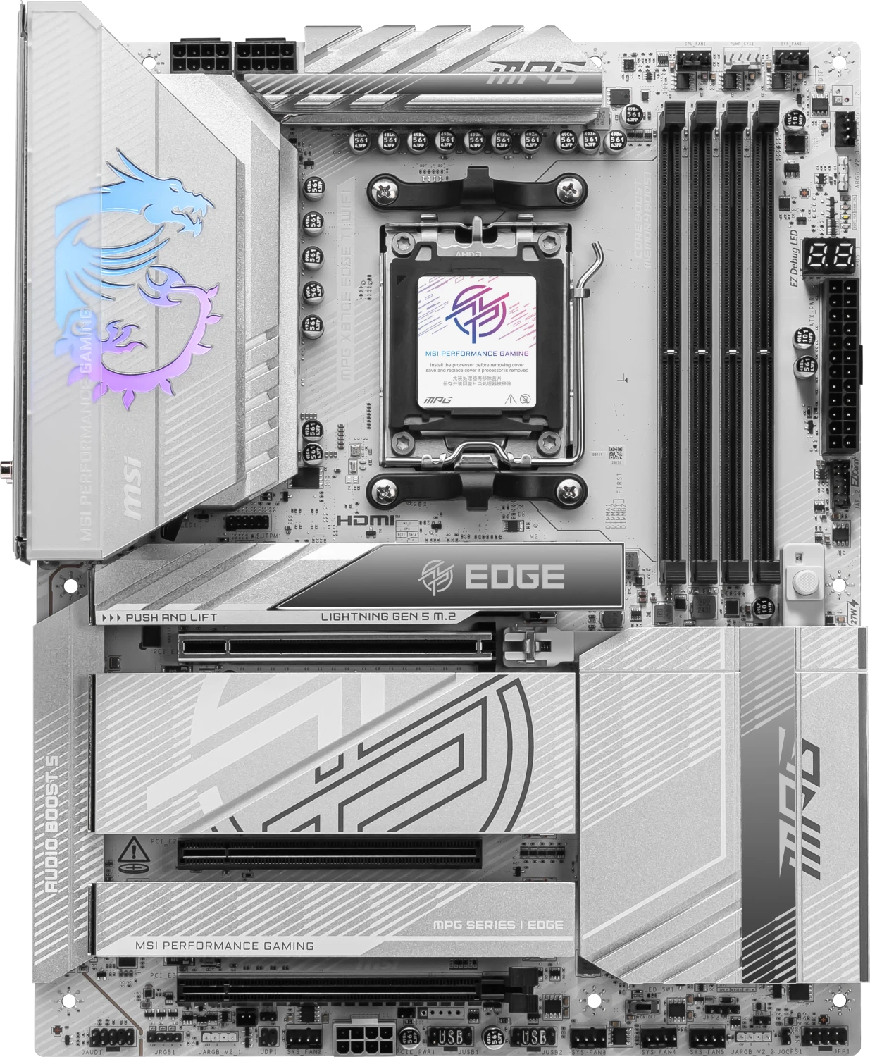 MSI MPG X870E Edge TI WIFI (AMD AM5) für 234€ (-16%)