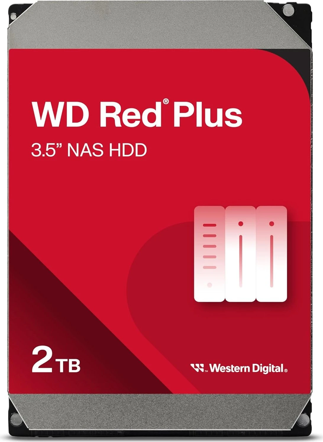 Western Digital WD Red Plus 2TB, 24/7, 512e / 3.5″ / SATA 6Gb/s für 94€ (-25%)