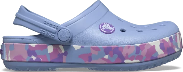 Crocs Toddler Crocband Glow Confetti Band Clog blue haze/multi (Junior) für 14€ (-27%)