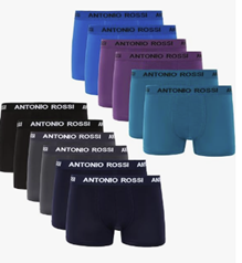 Antonio Rossi Boxershorts 12er-Pack für 32€ (-18%)
