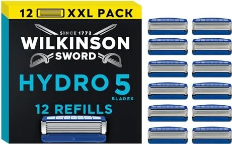 Wilkinson Sword Hydro 5 Rasierklinge, 12er-Pack für 18€ (-10%)