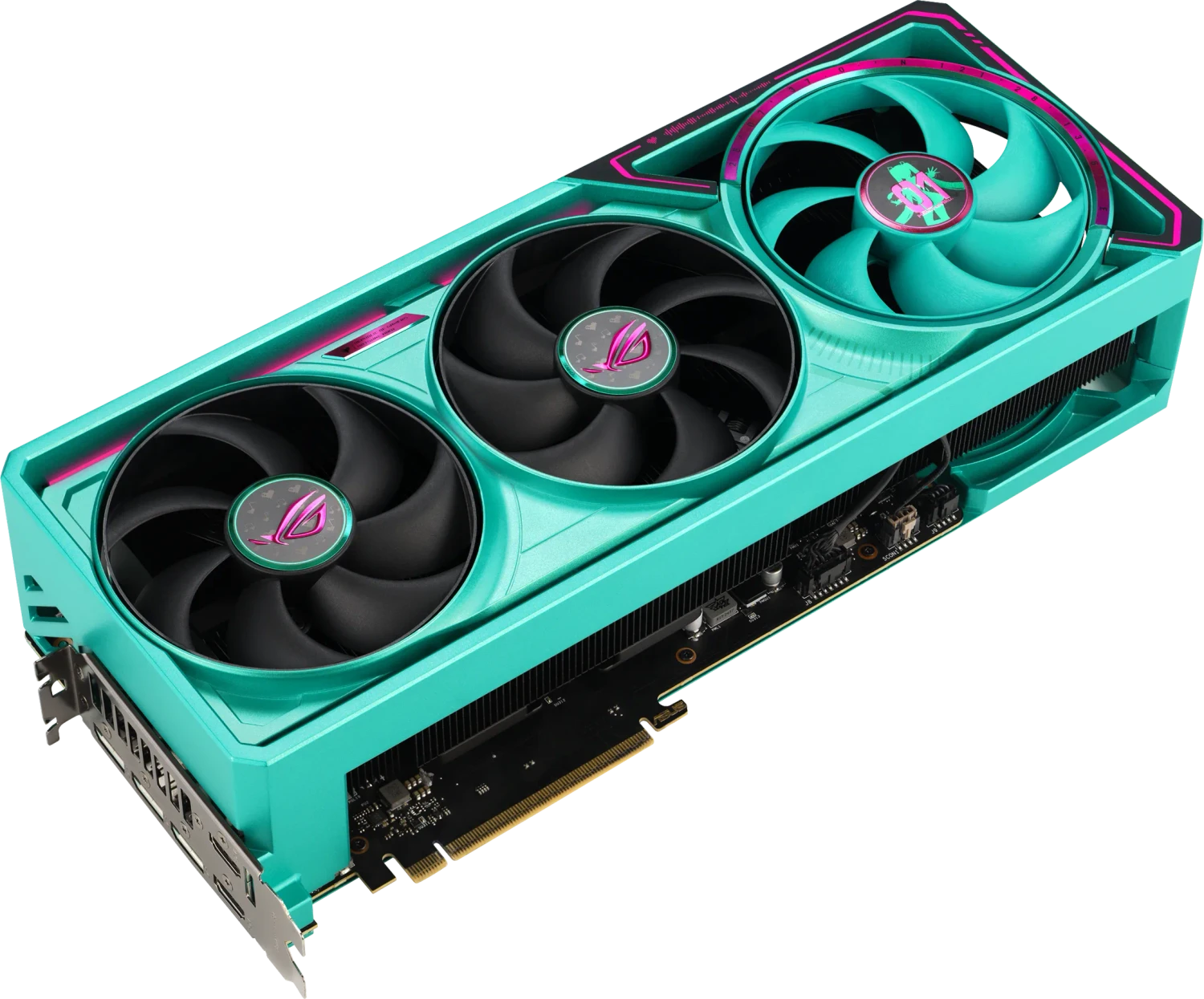 ASUS ROG Astral GeForce RTX 5080 Hatsune Miku Edition, ROG-ASTRAL-RTX5080-O16G-HATSUNE-MIKU-EDITION, 16GB GDDR7, 2x HDMI, 3x DP für 1799€ (-12%)