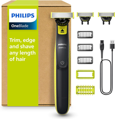 Philips OneBlade 360 Face & Body (3 Klingen, USB-Laden) für 38€ (-27%)