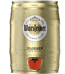 Warsteiner Premium Pilsener 5L Partyfass