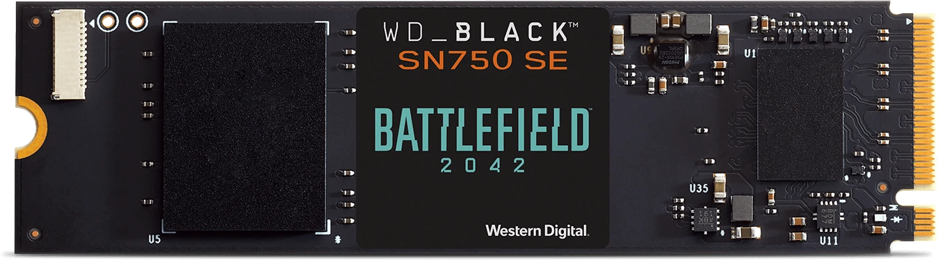 Western Digital WD_BLACK SN750 SE NVMe SSD – Special Edition Battlefield 2042 1TB, M.2 2280 / M-Key / PCIe 4.0 x4 für 128€ (-17%)