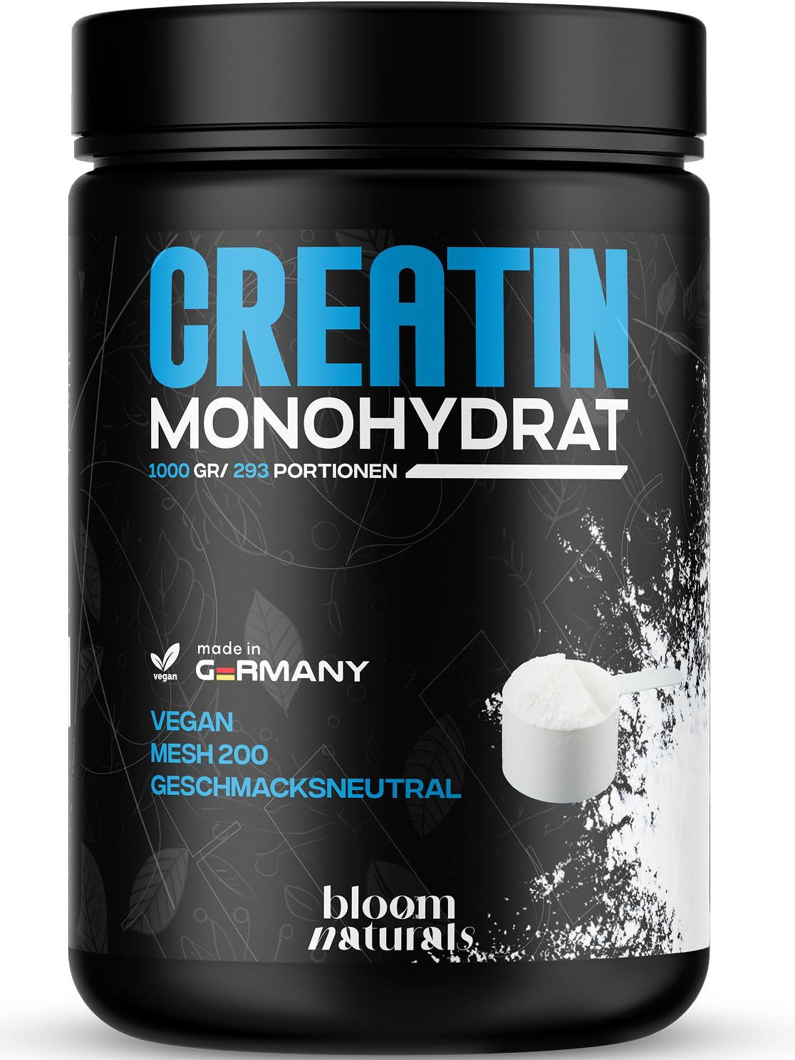 Creatin Monohydrat Pulver 1kg für 10€ (-45%)