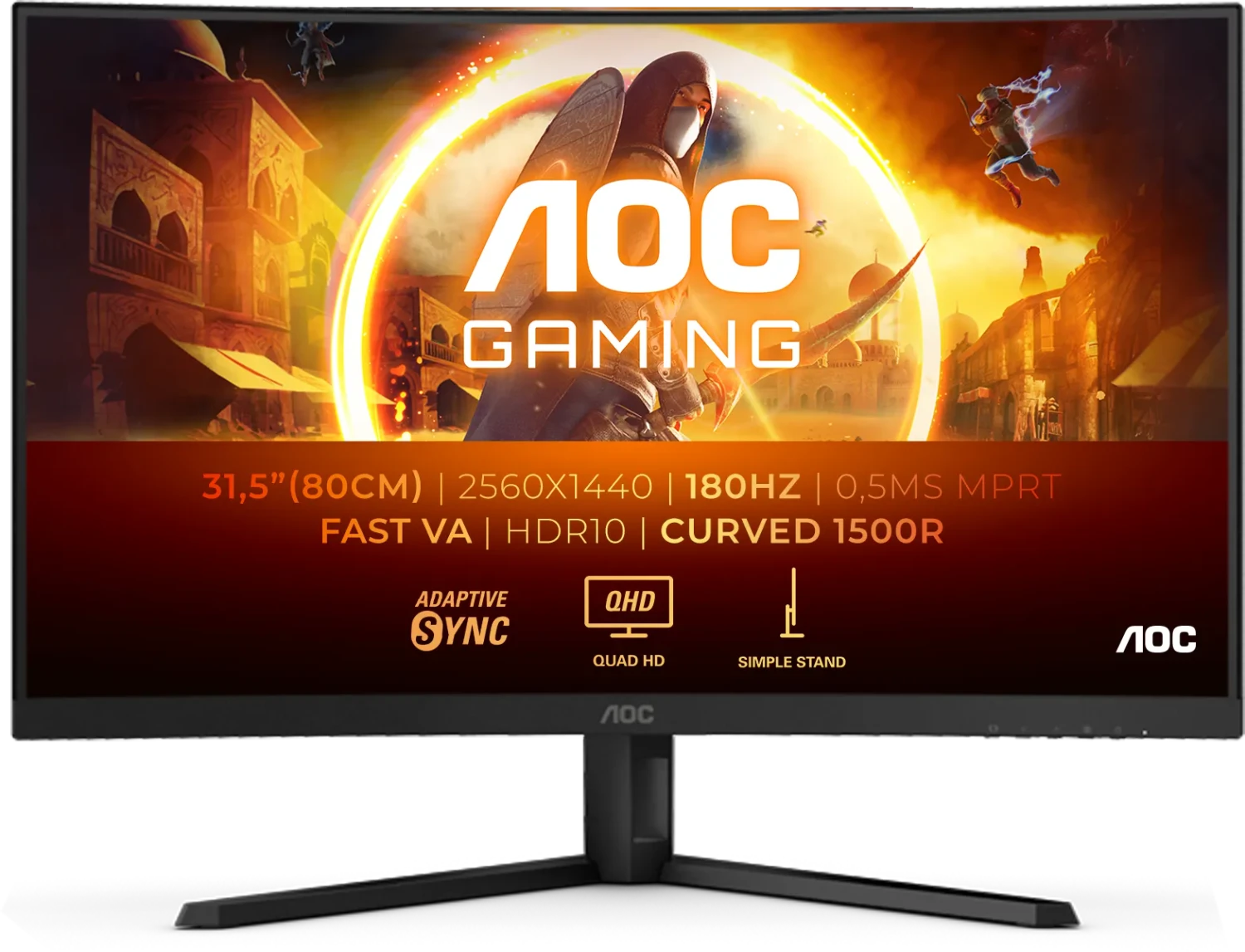 AOC CQ32G4VE, 32″ für 169€ (-5%)