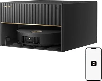 Dreame X50 Master Saug-/Wischroboter schwarz inkl. Absaug-/Reinigungsstation mit Wasseranschluss (Einbauversion) für 713€ (-24%)