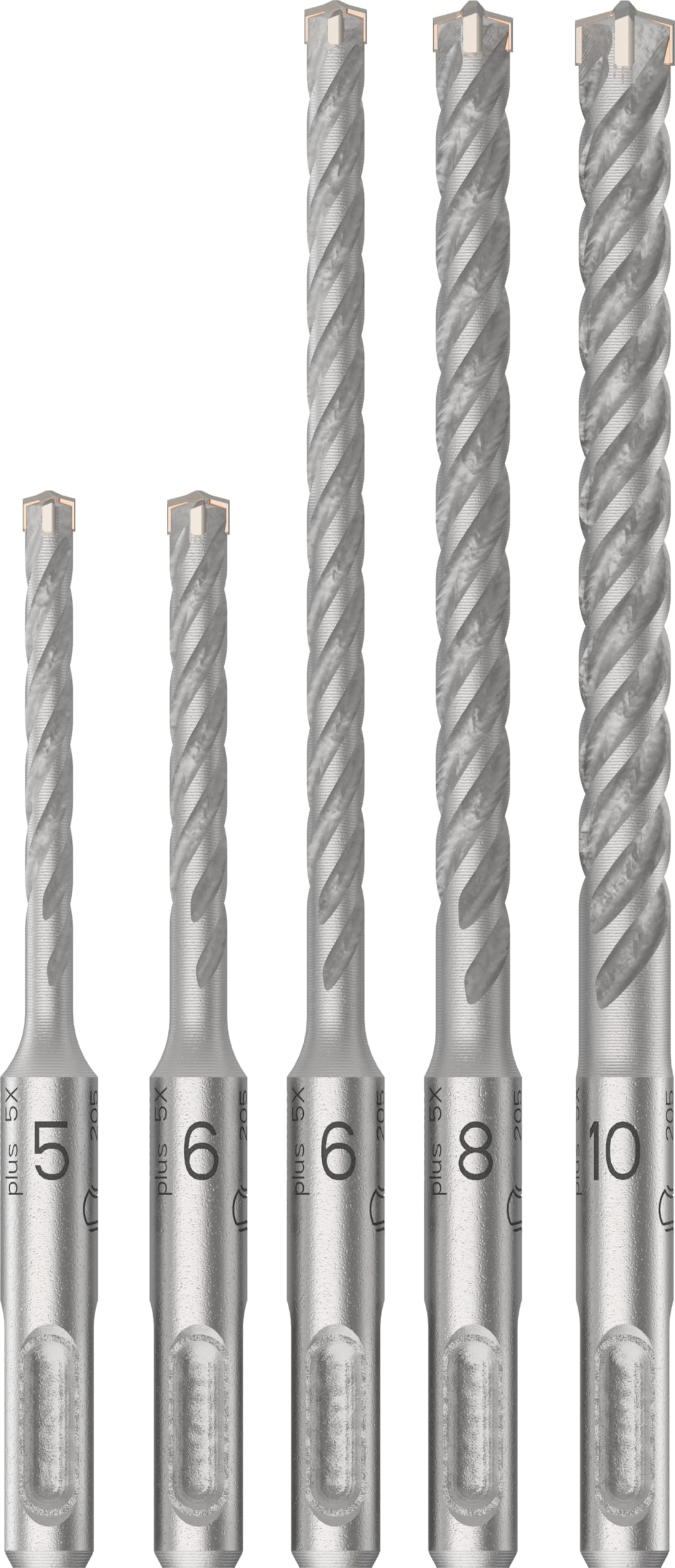 Bosch PRO SDS PLUS-5X HAMMERBOHRER-SET [5/6/6/8/10 mm, 5-tlg.] für 13€ (-25%)