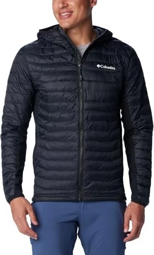 Columbia Powder Lite Hybrid Hooded Jacke schwarz (Herren) für 27€ (-40%)