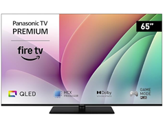 Panasonic 65 Zoll 4K QLED Smart TV (W80 Serie, Fire TV, Dolby Atmos) für 587€ (-19%)