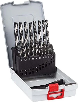 Bosch Professional HSS PointTeQ Spiralbohrer-Sortiment inkl. Werkzeugbox, 19-tlg. für 10€ (-10%)