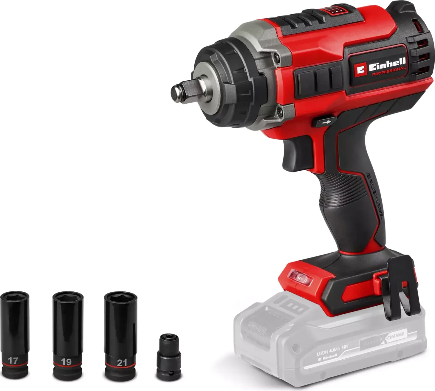 Einhell Professional IMPAXXO 18/450 PurePOWER Akku-Schlagschrauber solo für 118€ (-5%)
