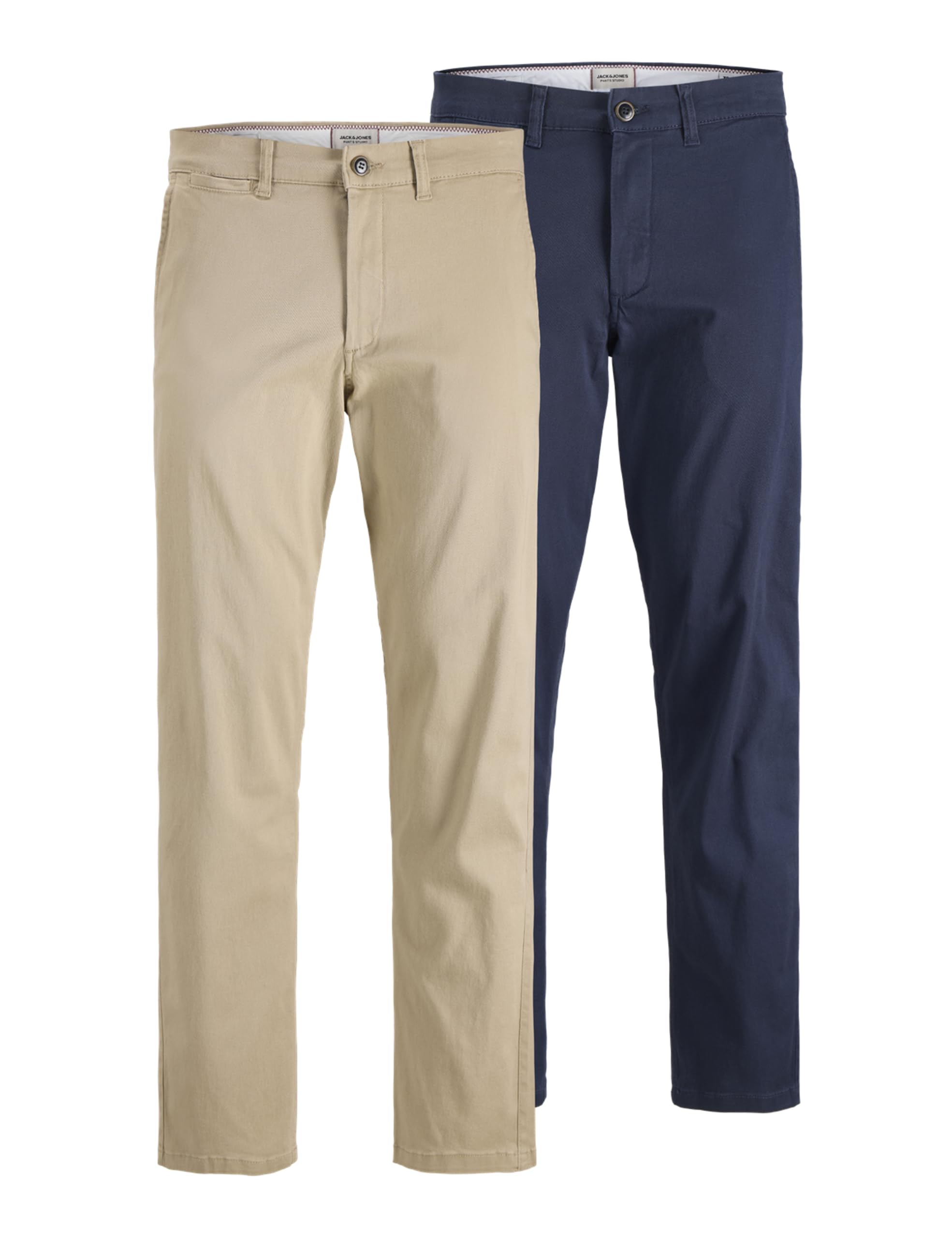 Jack & Jones Male Chino Hose 2er-Pack Relaxed Fit Chino Hose / viele Größen / Farben: beige+blau / Amazon für 27€ (-25%)