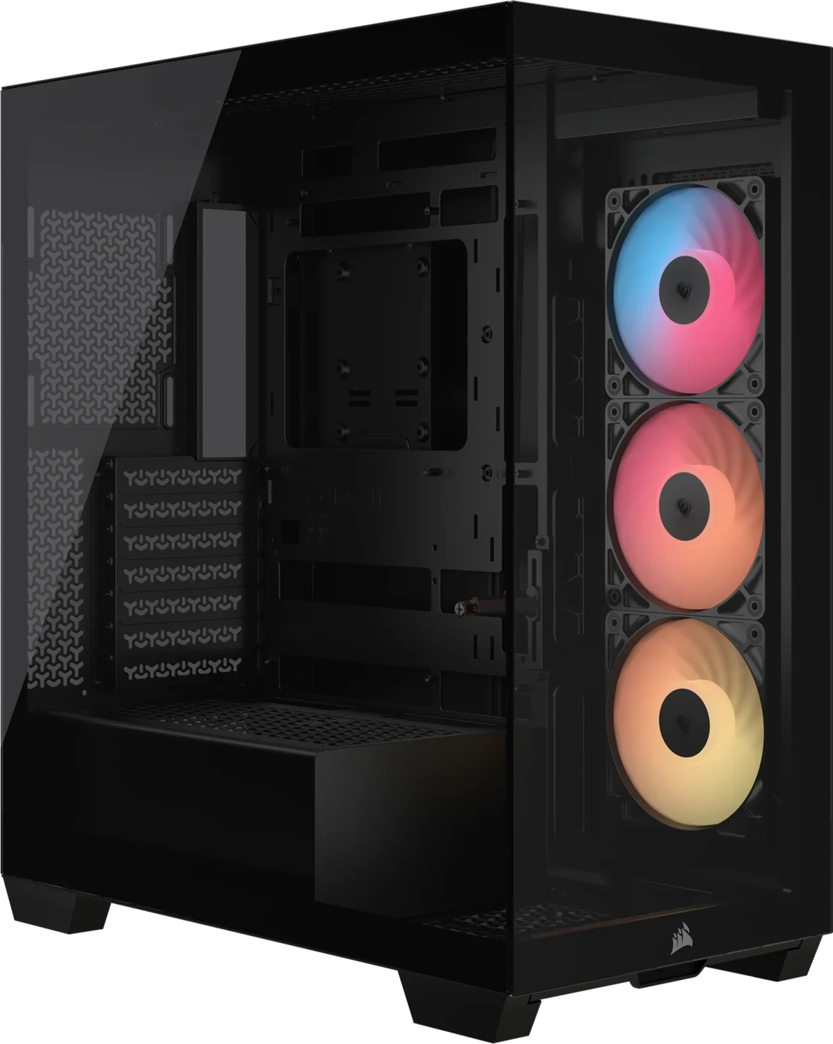 Corsair 3500X RS-R ARGB, schwarz, Glasfenster für 90€ (-18%)