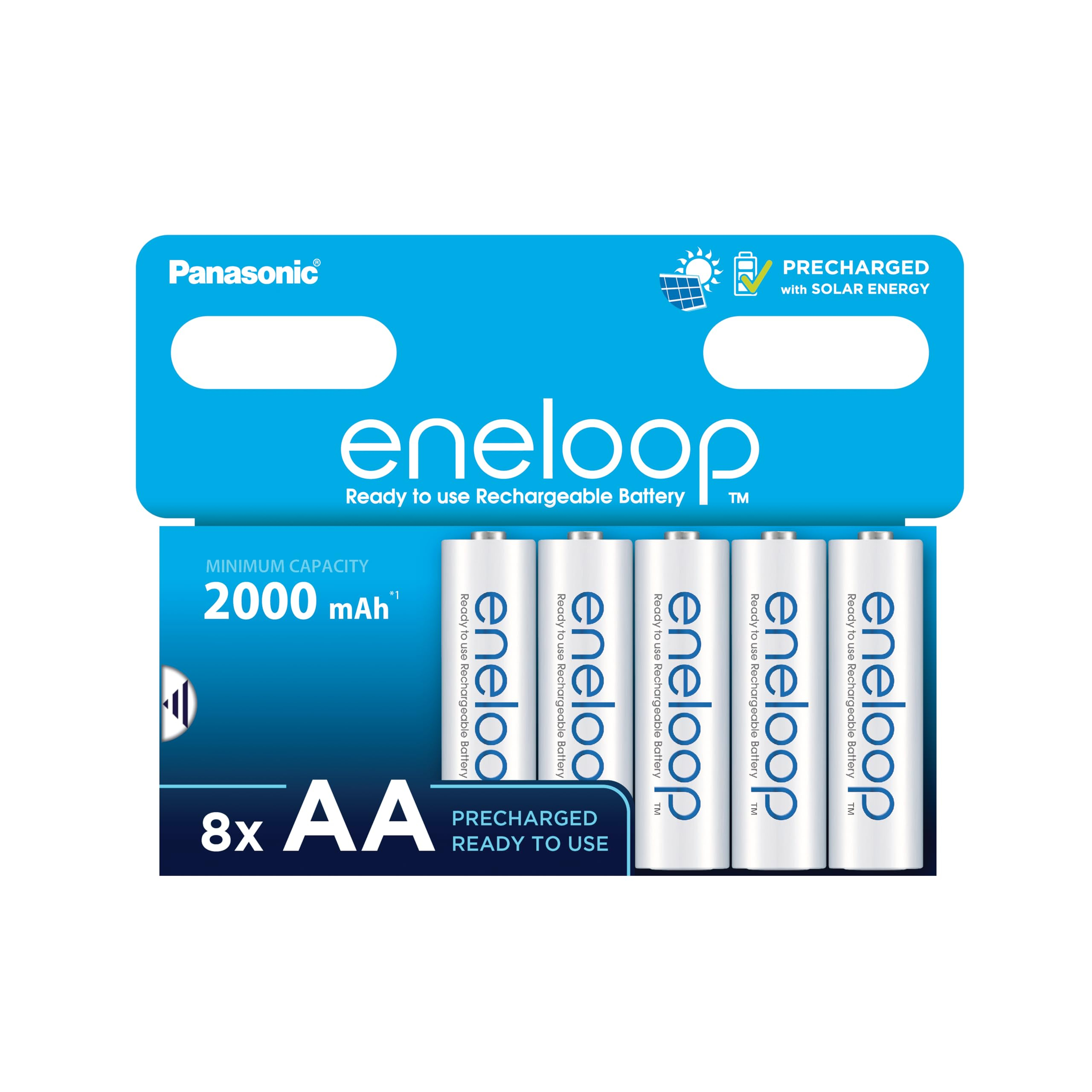 Panasonic Eneloop AA 8-Stück für 20€ (-19%)