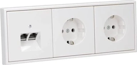 Jung Serie LS Steckdose Duroplast 16A 250V, alpinweiß für 4€ (-27%)