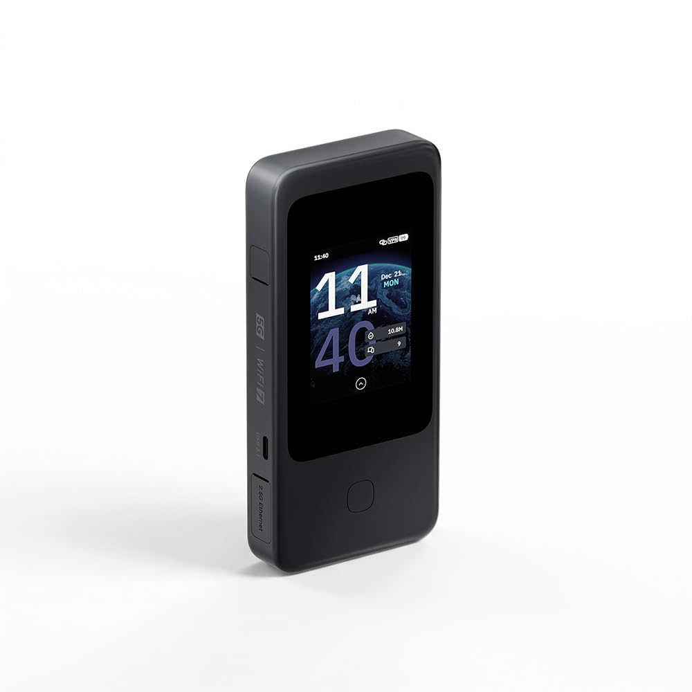 GL.iNet MUDI 7 (GL-E5800) Wi-Fi 7 5G Router mit eSIM & Dual-SIM für 361€ (-15%)