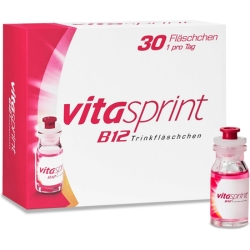 Vitasprint B12 Trinkfläschchen (30 Stück) für 30€ (-14%)