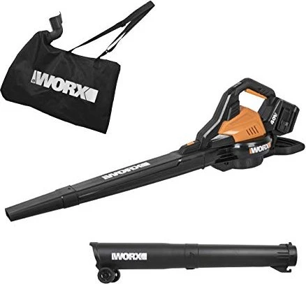 Worx 40V PowerShare Akku-Laubsauger/-bläser solo für 120€ (-10%)
