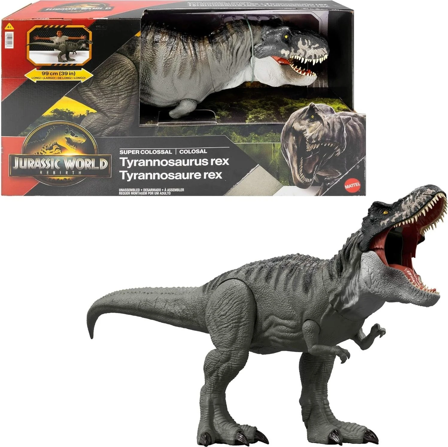 Mattel Jurassic World Riesendino T-Rex für 75€ (-26%)