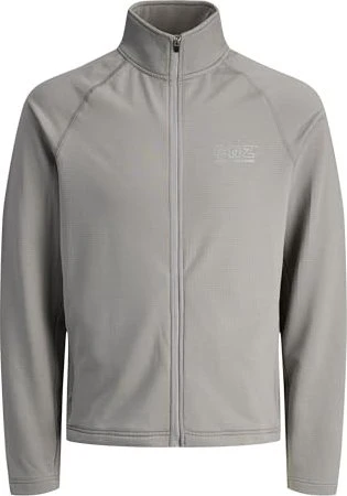 Jack & Jones Structure Sweatshirt grey flannel (Herren) für 10€ (-22%)