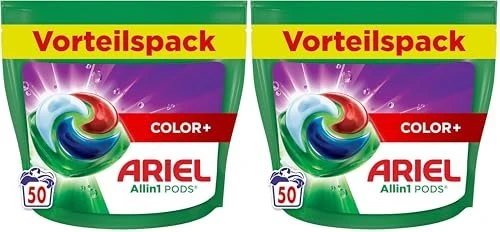 Ariel Color+ Allin1 Pods Waschmittel, 50 Stück für 15€ (-42%)