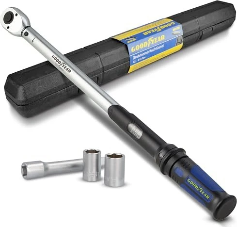 Goodyear 75522 Drehmomentschlüssel inkl. Werkzeugbox, 1/2″ für 47€ (-5%)