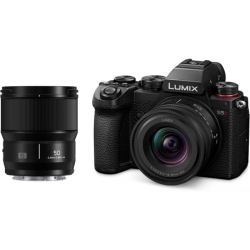 Panasonic DC-S5DWE-K Lumix S5D Full Frame Mirrorless Camera inkl. 18-40mm & 50mm Objektiven für 999€ (-11%)