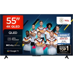 TCL 55T69C 55″ QLED TV (Google TV, Dolby Vision, Game Master)