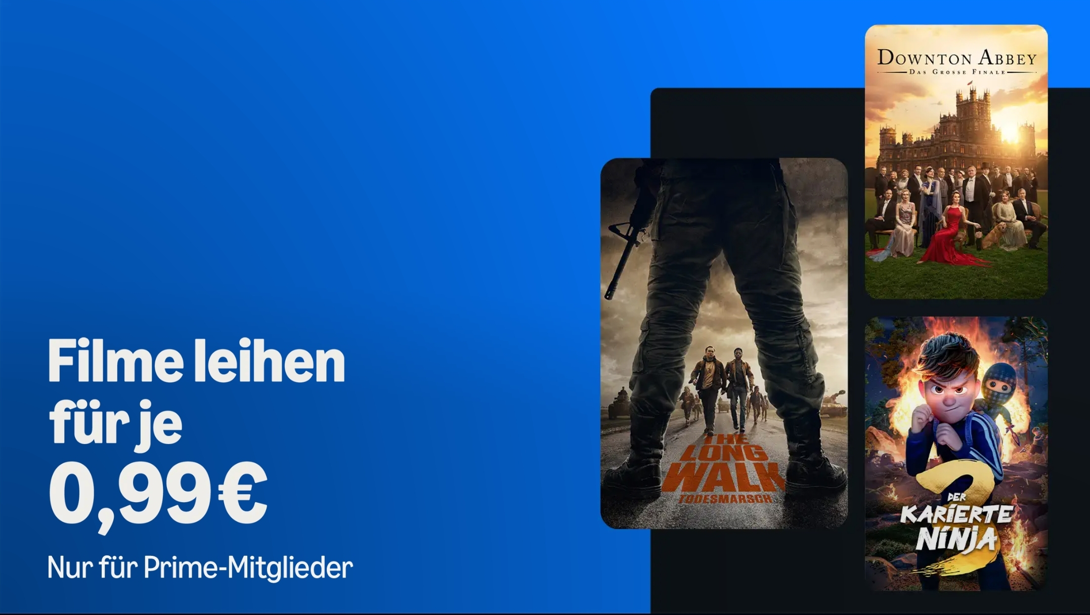 ( VIDEO) Filme leihen z.B. Kung Fu in Rome, Downton Abbey: Große Finale, Karierte Ninja 3, The Long Walk, Lilly & das Känguru für 1€ (-75%)